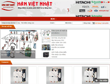 Tablet Screenshot of hanvietnhat.com